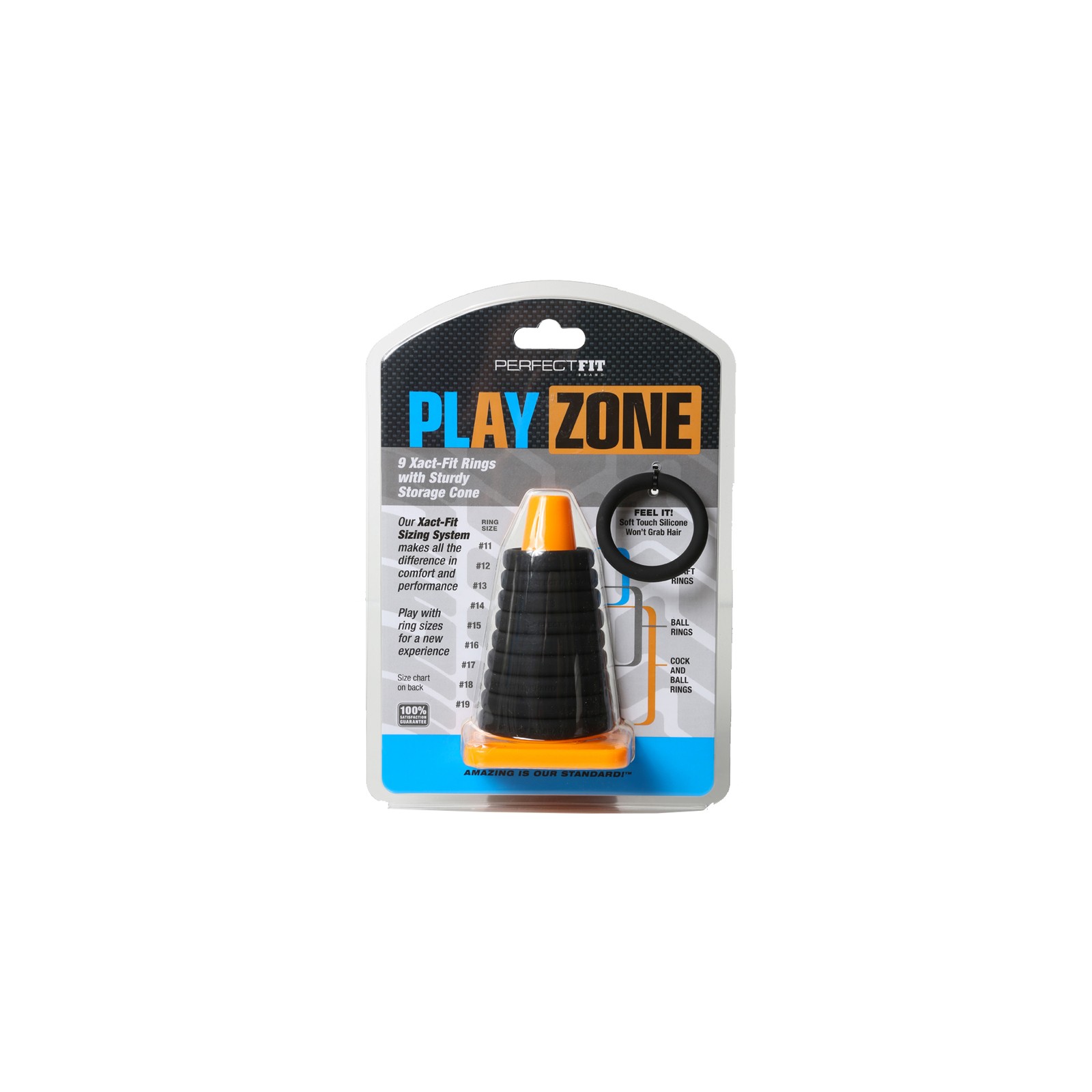 Kit de Tamaño Perfecto Play Zone - Anillos para el Pene Personalizables