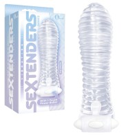 The 9's Vibrating Ribbed Sextenders