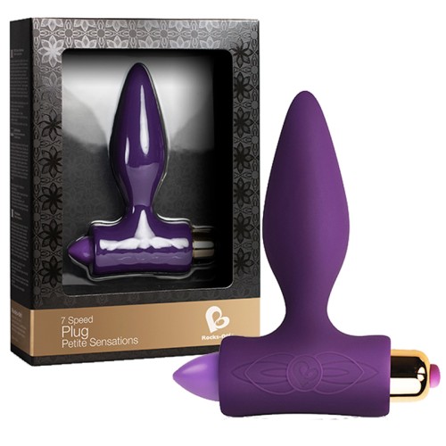 Petite Sensations Vibrating Butt Plug Purple