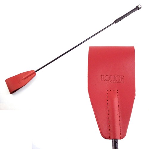 Rouge Riding Crop Red for Playful BDSM Adventures