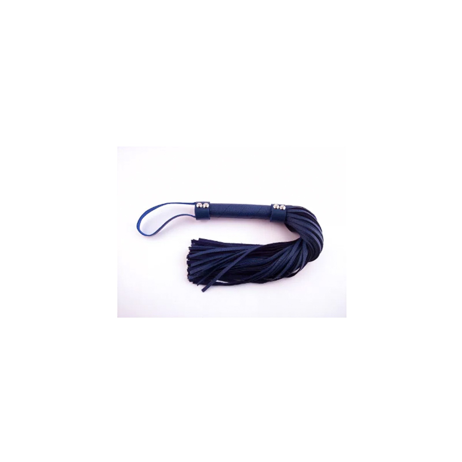 Rouge H-Style Leather Flogger Blue