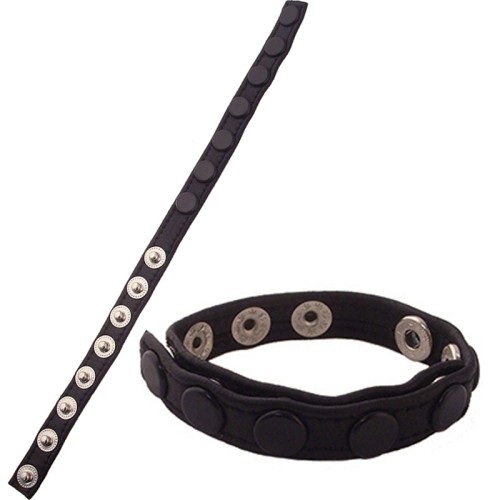 Luxury Multi Snap Cock Strap for Enhanced Pleasure