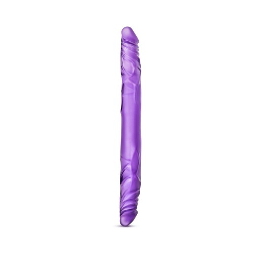 B Yours 14 in. Double Dildo - Purple