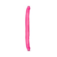 Dildo Doble B Yours de 16 Pulgadas Rosa para Parejas