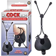 My Cock Ring Vibrating Scrotum Pouch & Cinch