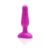 b-Vibe Novice Rechargeable Anal Plug Fuchsia