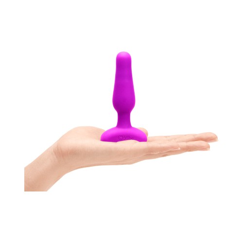 b-Vibe Novice Rechargeable Anal Plug Fuchsia