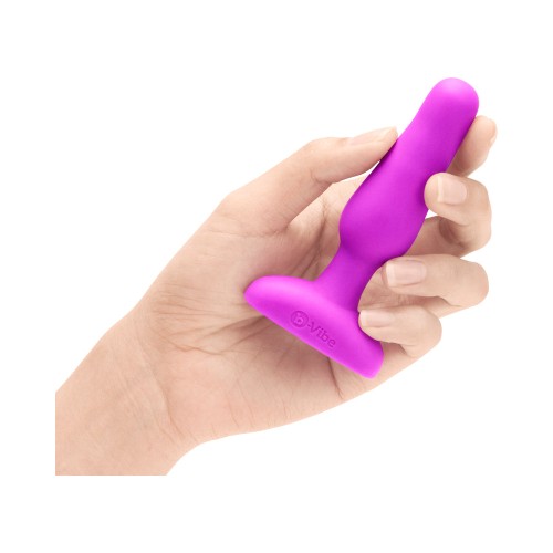 b-Vibe Novice Plug Anal Recargable Fucsia