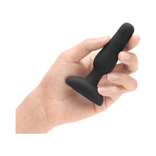 Plug Anal Vibrador Control Remoto Recargable b-Vibe Novice Negro