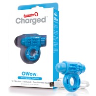 Charged OWow Vooom Vibrating Cock Ring Blue