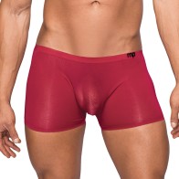 Male Power Seamless Sleek Short Wine Small