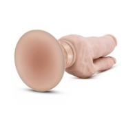 Dildo Vibrador Dr. Skin de Doble Entrada - Beige