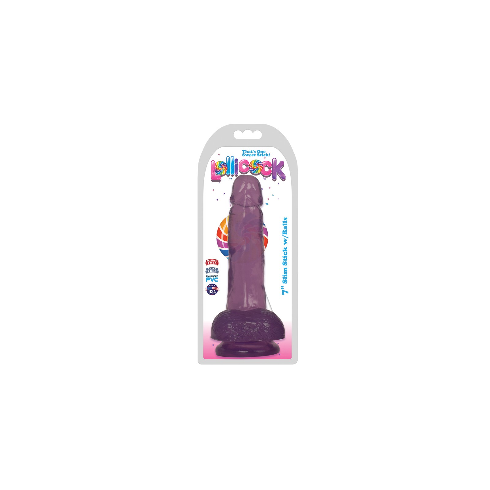 Curve Toys Lollicock Slim Stick Dildo