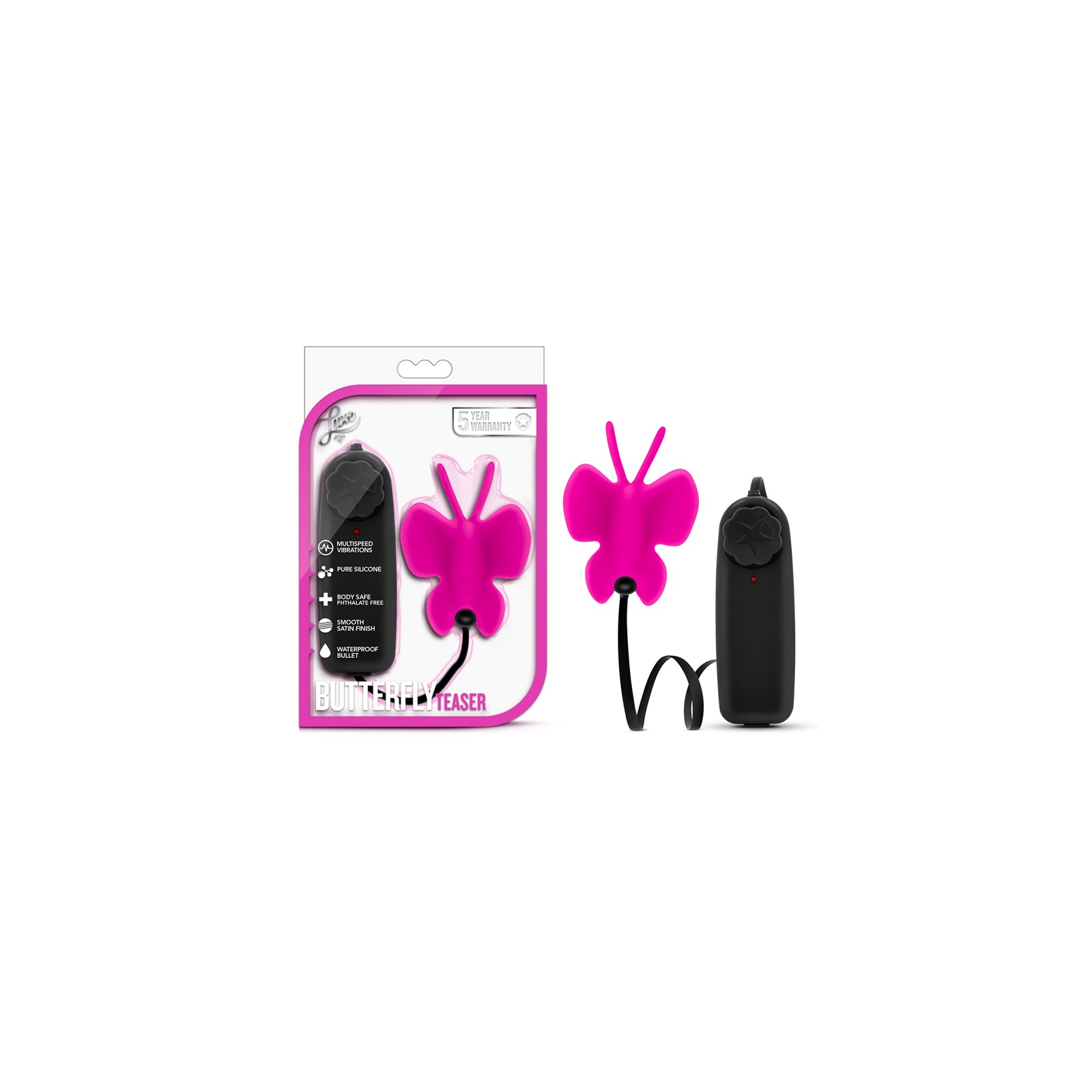 Luxe Butterfly Teaser Remote-Controlled Mini Vibrator