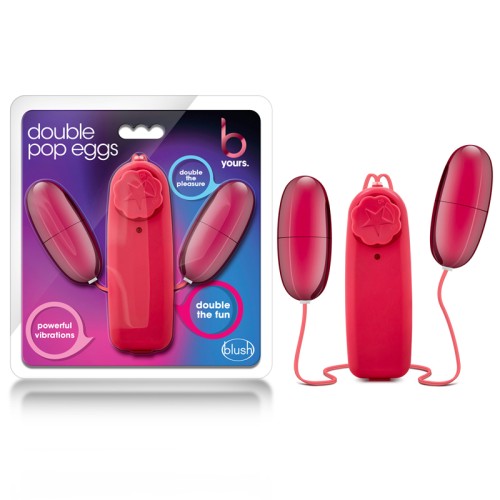 B Yours Double Pop Eggs Remote-Controlled Dual Bullet Vibrator