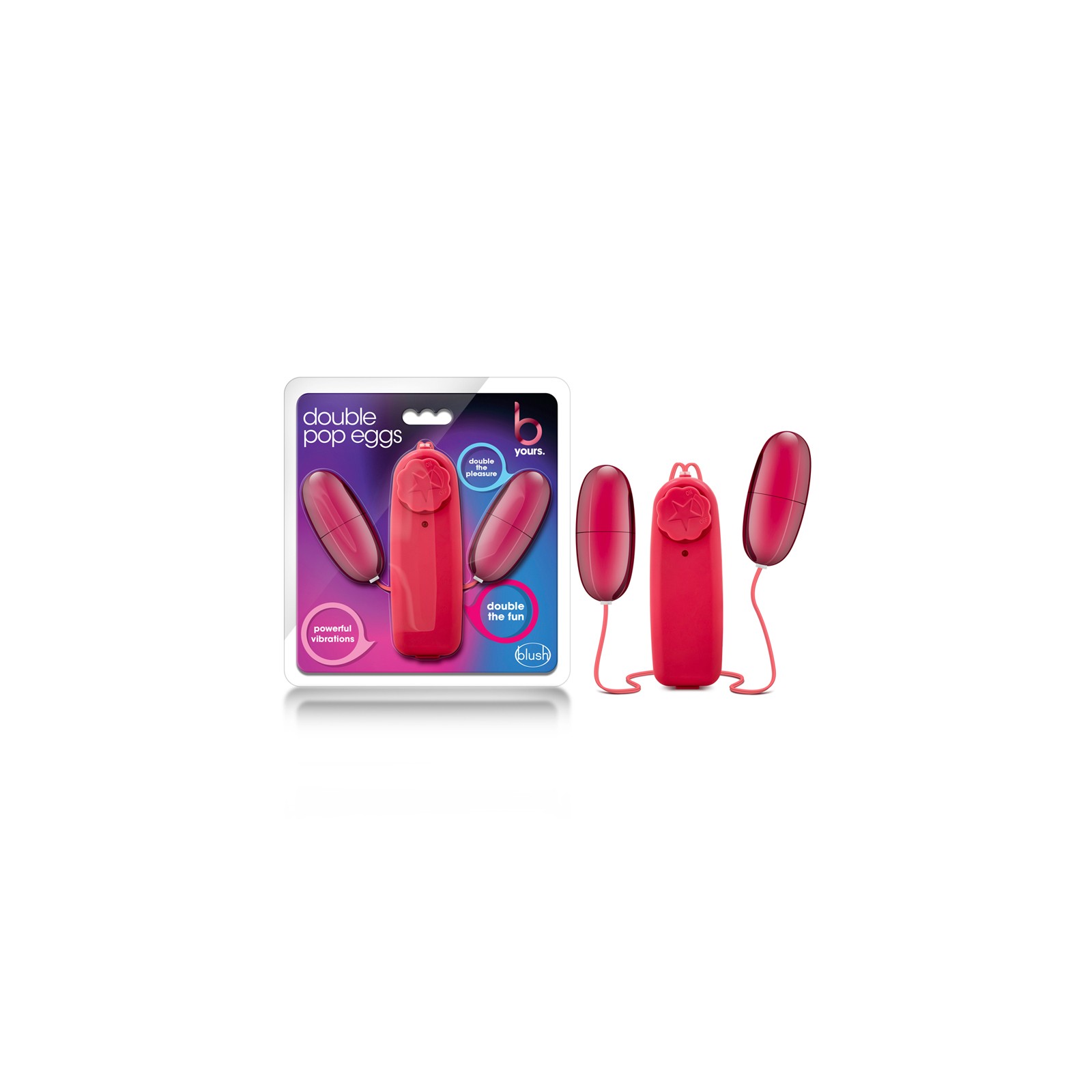 B Yours Double Pop Eggs Remote-Controlled Dual Bullet Vibrator