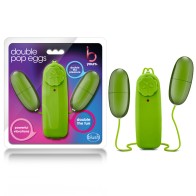 B Yours Double Pop Eggs - Waterproof Remote-Controlled Vibrator