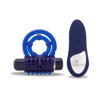 Anillo Para Parejas Nu Sensuelle Endure Control Remoto Azul