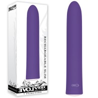 Evolved Rechargeable Slimline Vibrator Purple