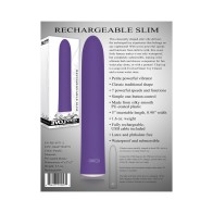 Vibrador Slimline Recargable Evolved Púrpura