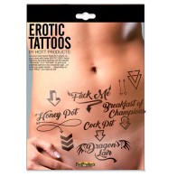 Assorted Adult Erotic Tattoos Pack