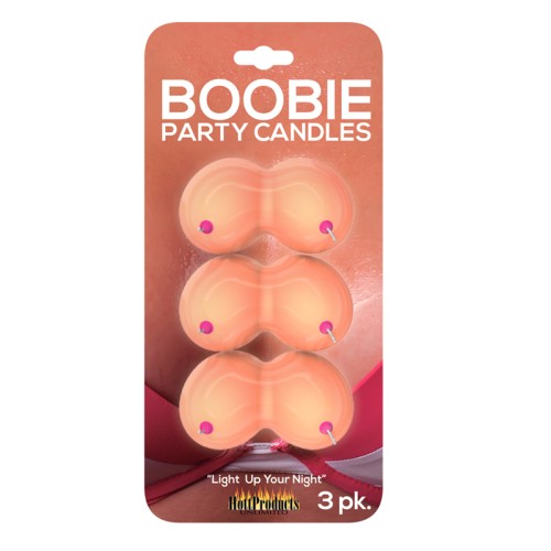 Playful Boobie Party Candles