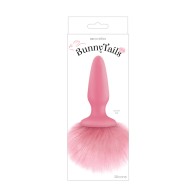 Bunny Tails Butt Plug in Pink