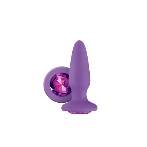 Glams Anal Plug Purple Gem