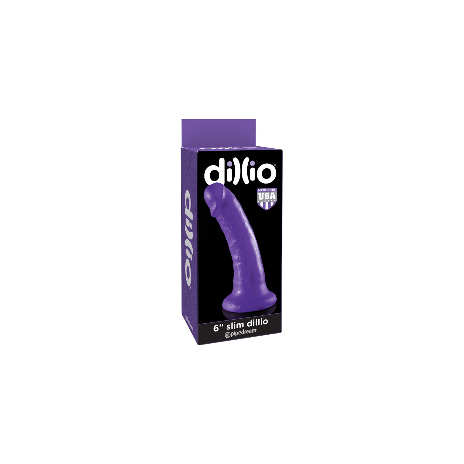 Pipedream Dillio 6 in. Slim Realistic Dildo with Suction Cup