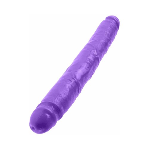 Dildo Doble Realista Pipedream Dillio de 12 in. Morado