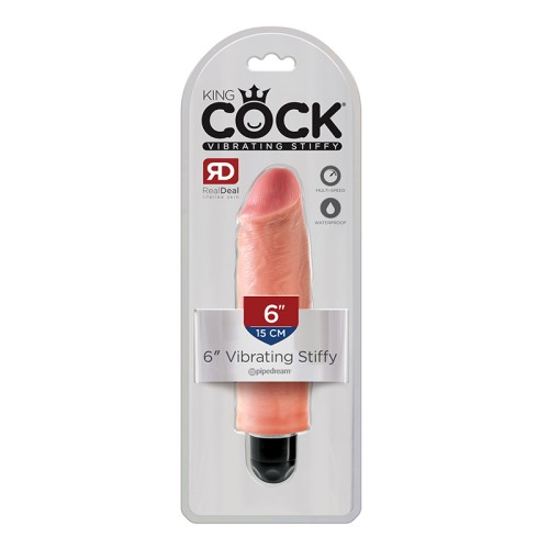 Dildo Realista Vibrante Pipedream King Cock de 6 Pulgadas