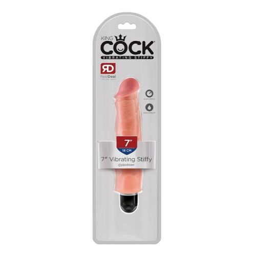 Dildo Vibrante Pipedream King Cock de 7 in. para Placer Realista