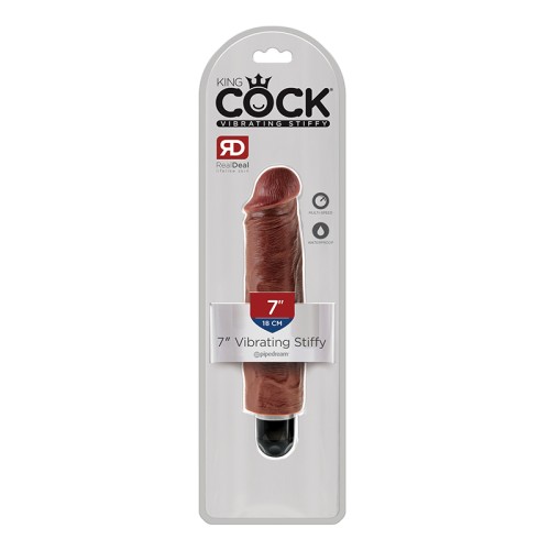 Pipedream King Cock Vibrating Dildo Brown