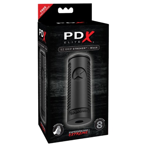 PDX Elite EZ Grip Stroker Black - Ultimate Pleasure Experience