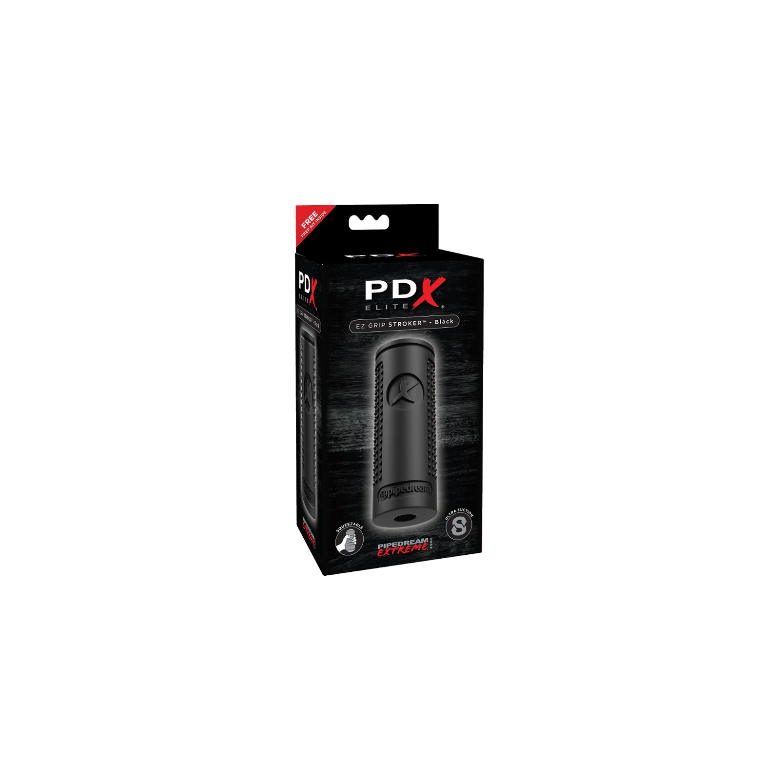 PDX Elite EZ Grip Stroker Black - Ultimate Pleasure Experience