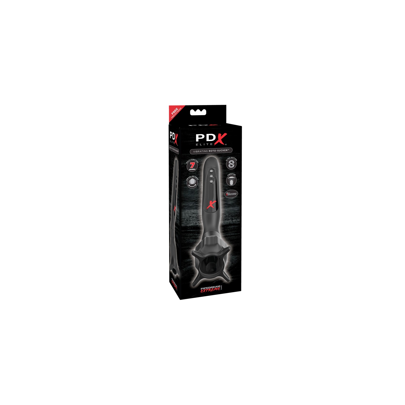 Masturbador Succionador Roto-Vibrador PDX Elite