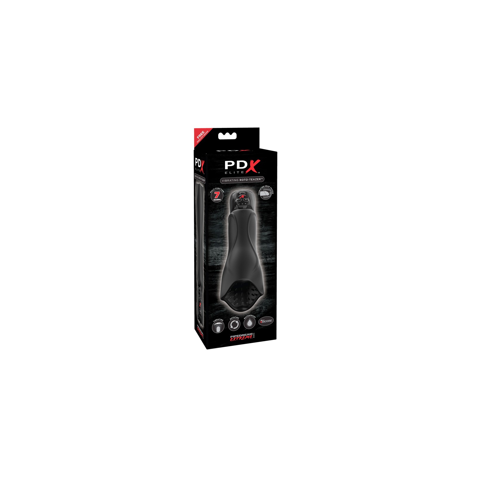 PDX Elite Vibrating Roto-Teazer Masturbator