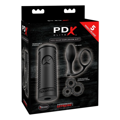 Kit de Placer PDX Elite Ass-Gasm Explosion de 5 Piezas