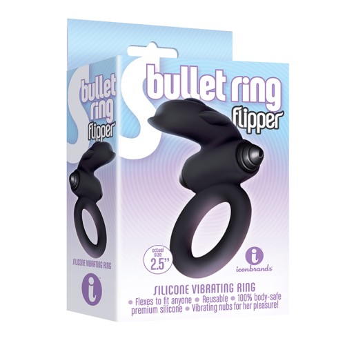 Anillo S-Bullet Flipper de Silicone