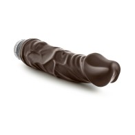 Dr. Skin Vibe 6 Realistic 8.75 in. Vibrating Dildo Brown