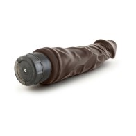 Dr. Skin Vibe 6 Realistic 8.75 in. Vibrating Dildo Brown