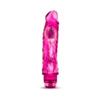 Glow Dicks The Drop Dildo Vibrador Realista Rosa