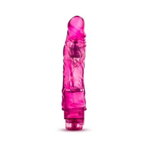 Glow Dicks The Drop Dildo Vibrador Realista Rosa