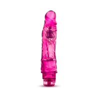 Glow Dicks The Drop Dildo Vibrador Realista Rosa