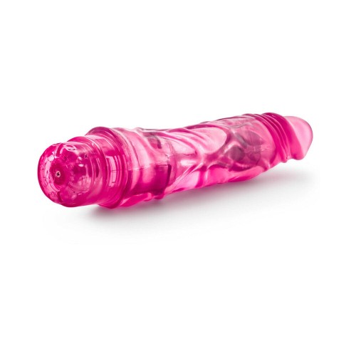 Glow Dicks The Drop Dildo Vibrador Realista Rosa