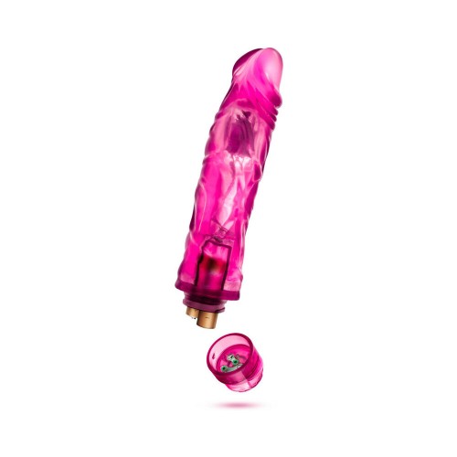 Glow Dicks The Drop Dildo Vibrador Realista Rosa