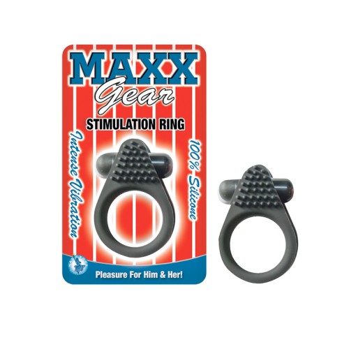 Anillo de Estimulación Maxx Gear Negro