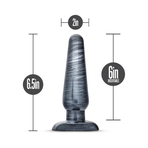 Jet Large Plug Carbon Metallic Black