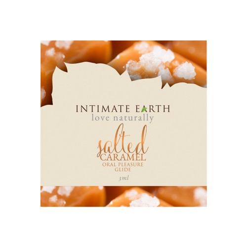 Intimate Earth Caramelo Salado Paquete de Aluminio para Placer