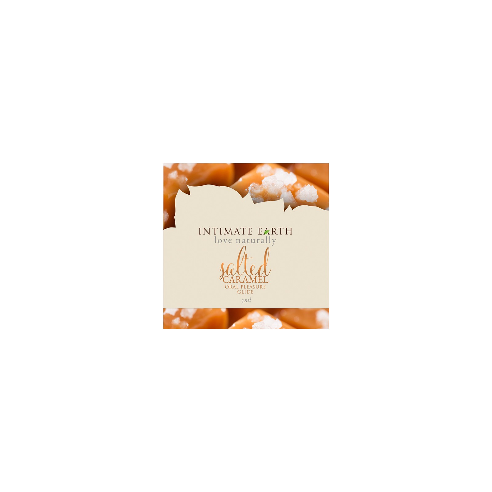 Intimate Earth Salted Caramel Foil Pack for Pleasure